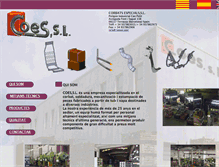 Tablet Screenshot of coessl.com